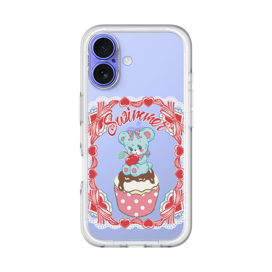 スリムプロテクションプレミアムケース［ SWIMMER - カップケーキ - ハグリー ］