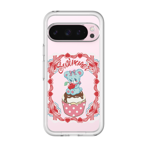 スリムプロテクションプレミアムケース［ SWIMMER - カップケーキ - ハグリー ］