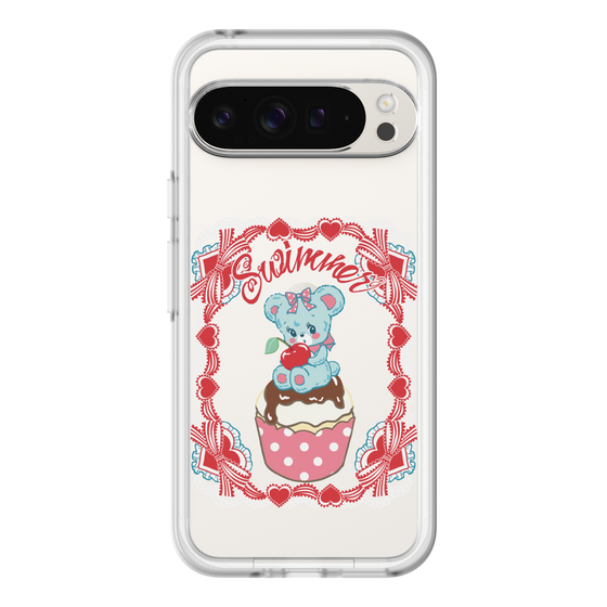 スリムプロテクションプレミアムケース［ SWIMMER - カップケーキ - ハグリー ］