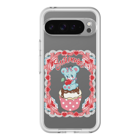 スリムプロテクションプレミアムケース［ SWIMMER - カップケーキ - ハグリー ］