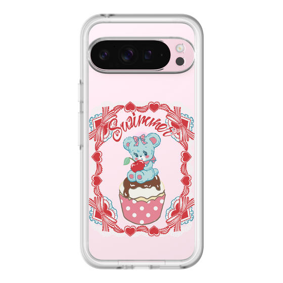 スリムプロテクションプレミアムケース［ SWIMMER - カップケーキ - ハグリー ］