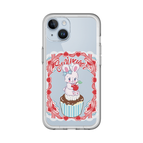 スリムプロテクションプレミアムケース［ SWIMMER - カップケーキ - リバニー ］