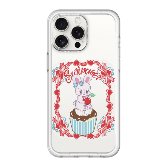 スリムプロテクションプレミアムケース［ SWIMMER - カップケーキ - リバニー ］