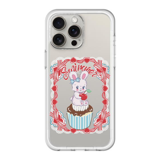 スリムプロテクションプレミアムケース［ SWIMMER - カップケーキ - リバニー ］