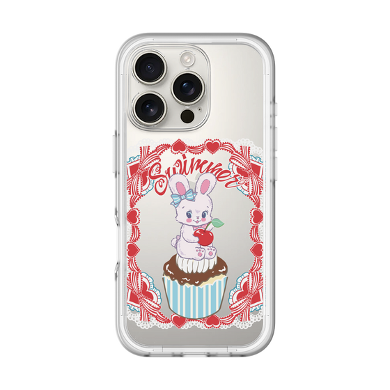 スリムプロテクションプレミアムケース［ SWIMMER - カップケーキ - リバニー ］