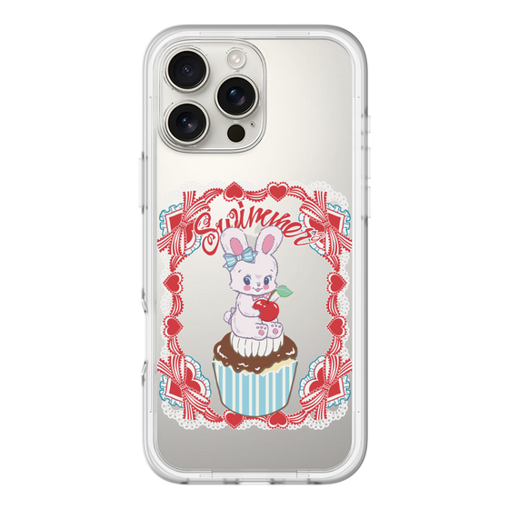 スリムプロテクションプレミアムケース［ SWIMMER - カップケーキ - リバニー ］