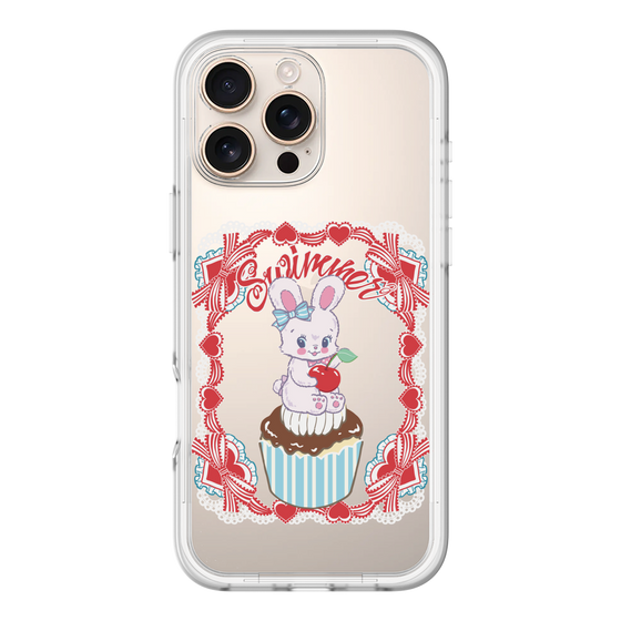 スリムプロテクションプレミアムケース［ SWIMMER - カップケーキ - リバニー ］