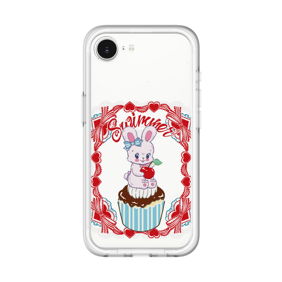 スリムプロテクションプレミアムケース［ SWIMMER - カップケーキ - リバニー ］