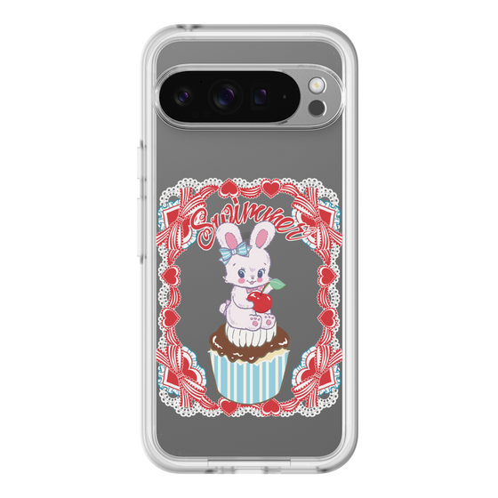 スリムプロテクションプレミアムケース［ SWIMMER - カップケーキ - リバニー ］