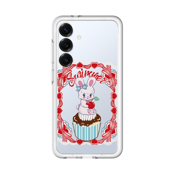 スリムプロテクションプレミアムケース［ SWIMMER - カップケーキ - リバニー ］