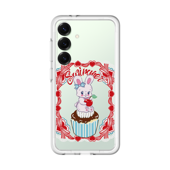 スリムプロテクションプレミアムケース［ SWIMMER - カップケーキ - リバニー ］