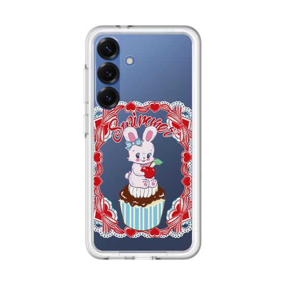 スリムプロテクションプレミアムケース［ SWIMMER - カップケーキ - リバニー ］