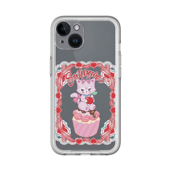 スリムプロテクションプレミアムケース［ SWIMMER - カップケーキ - キャミー ］