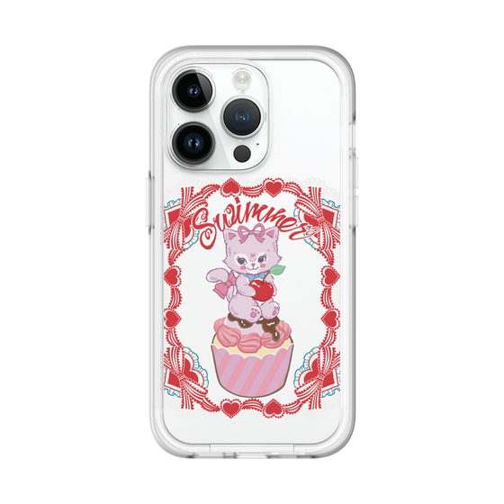 スリムプロテクションプレミアムケース［ SWIMMER - カップケーキ - キャミー ］