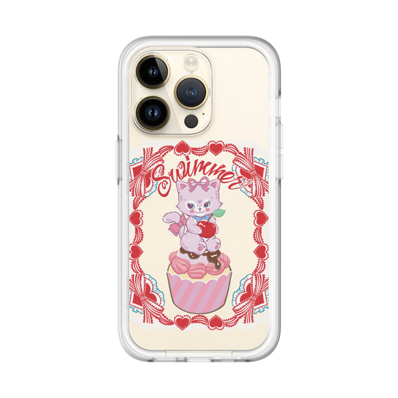 スリムプロテクションプレミアムケース［ SWIMMER - カップケーキ - キャミー ］