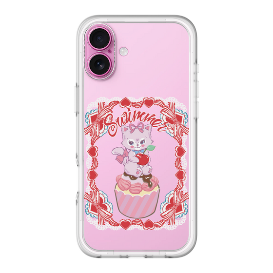 スリムプロテクションプレミアムケース［ SWIMMER - カップケーキ - キャミー ］