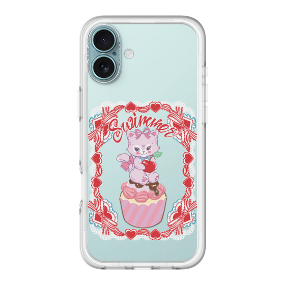 スリムプロテクションプレミアムケース［ SWIMMER - カップケーキ - キャミー ］