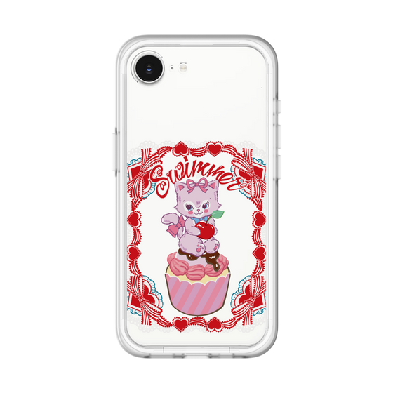 スリムプロテクションプレミアムケース［ SWIMMER - カップケーキ - キャミー ］