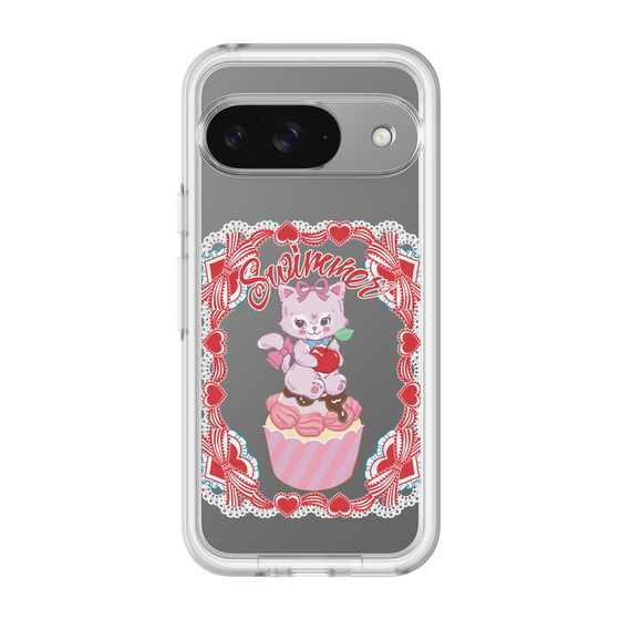 スリムプロテクションプレミアムケース［ SWIMMER - カップケーキ - キャミー ］