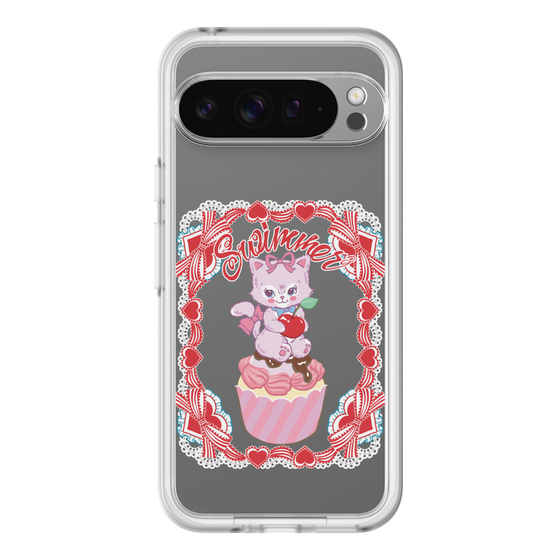 スリムプロテクションプレミアムケース［ SWIMMER - カップケーキ - キャミー ］