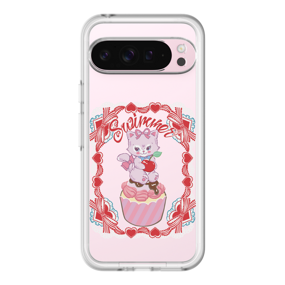 スリムプロテクションプレミアムケース［ SWIMMER - カップケーキ - キャミー ］