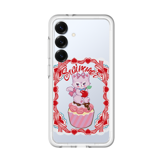 スリムプロテクションプレミアムケース［ SWIMMER - カップケーキ - キャミー ］