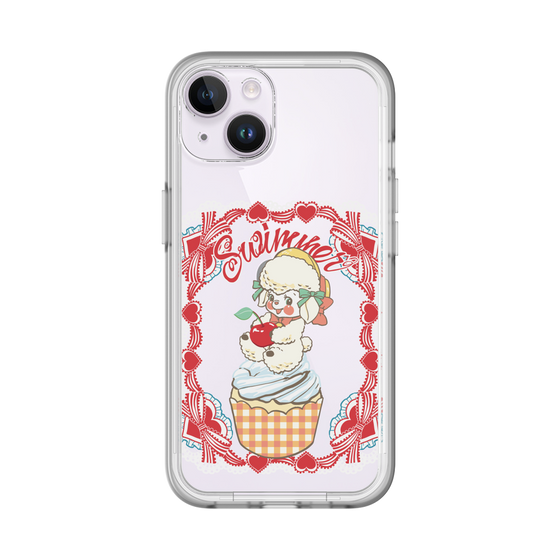 スリムプロテクションプレミアムケース［ SWIMMER - カップケーキ - ラッフィー ］