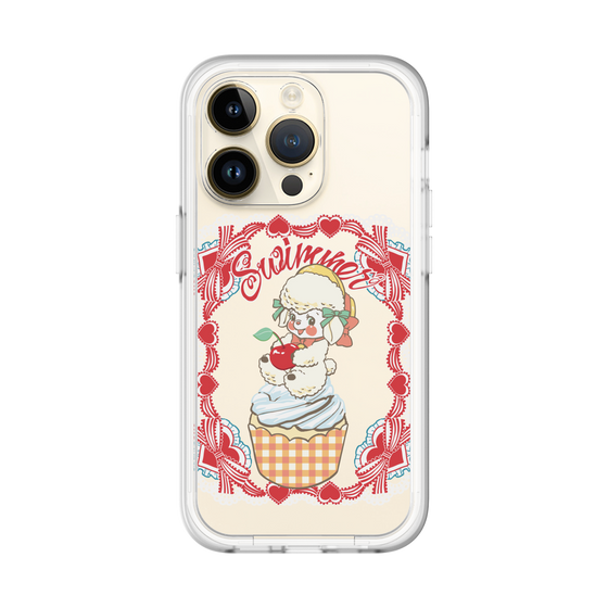 スリムプロテクションプレミアムケース［ SWIMMER - カップケーキ - ラッフィー ］