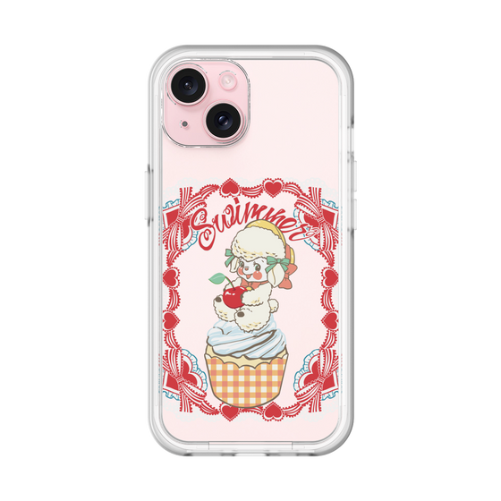 スリムプロテクションプレミアムケース［ SWIMMER - カップケーキ - ラッフィー ］