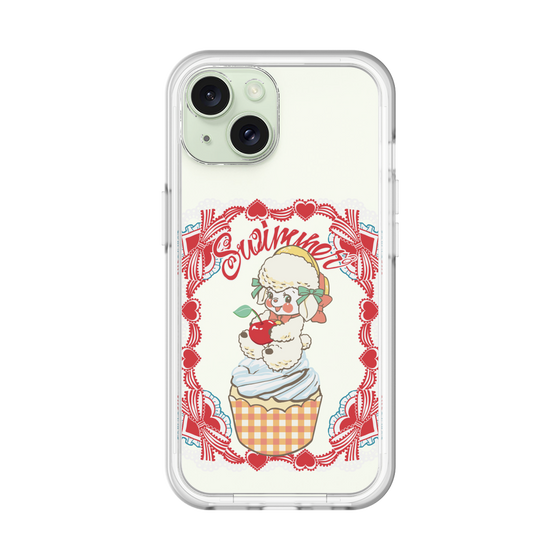 スリムプロテクションプレミアムケース［ SWIMMER - カップケーキ - ラッフィー ］