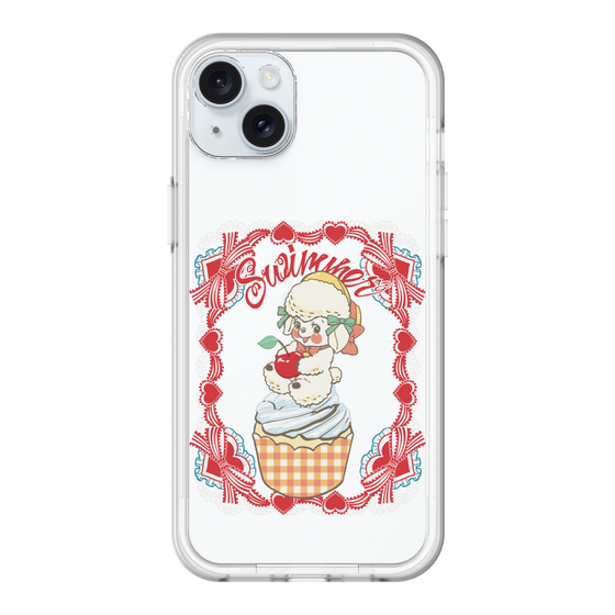 スリムプロテクションプレミアムケース［ SWIMMER - カップケーキ - ラッフィー ］