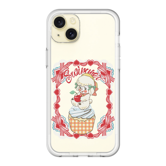 スリムプロテクションプレミアムケース［ SWIMMER - カップケーキ - ラッフィー ］