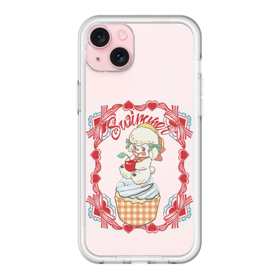 スリムプロテクションプレミアムケース［ SWIMMER - カップケーキ - ラッフィー ］