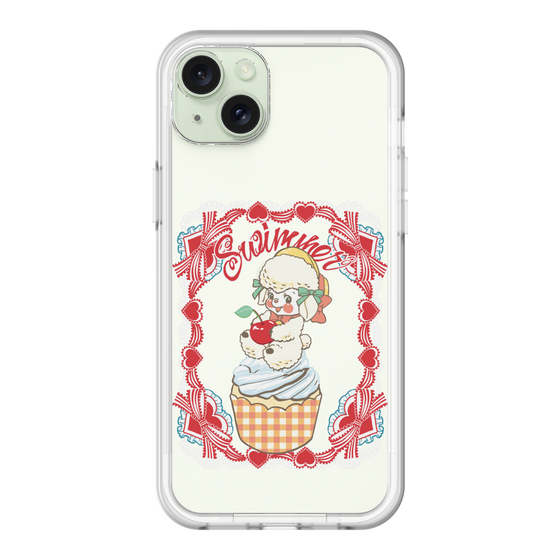 スリムプロテクションプレミアムケース［ SWIMMER - カップケーキ - ラッフィー ］