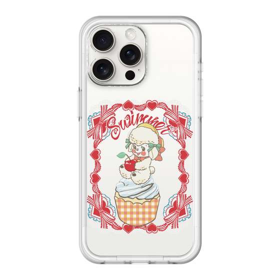 スリムプロテクションプレミアムケース［ SWIMMER - カップケーキ - ラッフィー ］