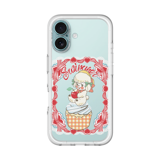 スリムプロテクションプレミアムケース［ SWIMMER - カップケーキ - ラッフィー ］