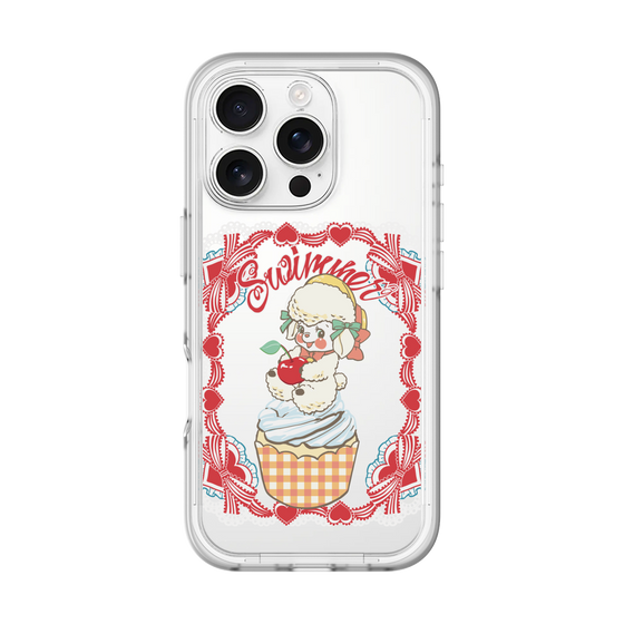 スリムプロテクションプレミアムケース［ SWIMMER - カップケーキ - ラッフィー ］