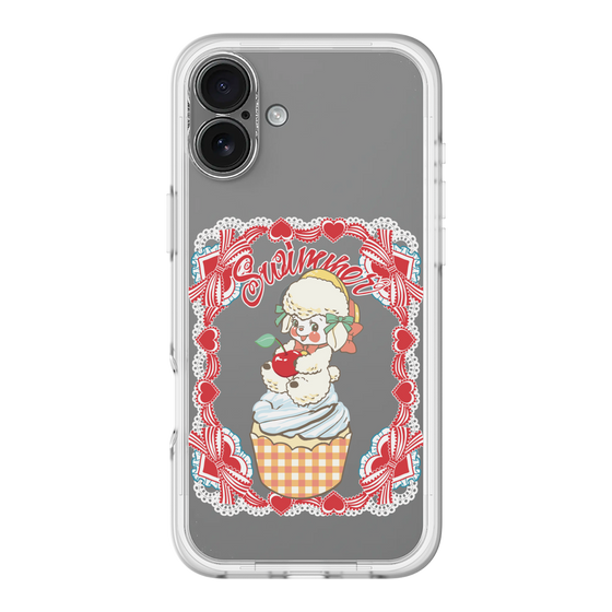 スリムプロテクションプレミアムケース［ SWIMMER - カップケーキ - ラッフィー ］