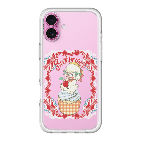 スリムプロテクションプレミアムケース［ SWIMMER - カップケーキ - ラッフィー ］