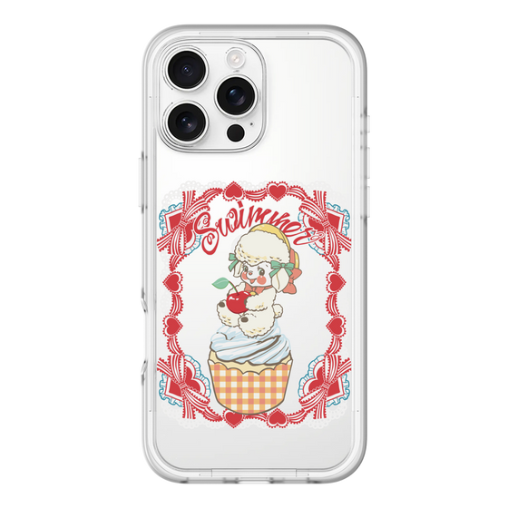 スリムプロテクションプレミアムケース［ SWIMMER - カップケーキ - ラッフィー ］