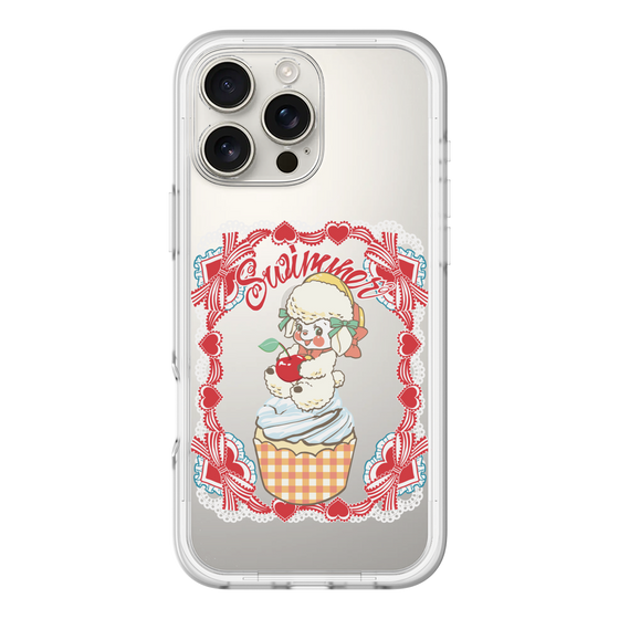 スリムプロテクションプレミアムケース［ SWIMMER - カップケーキ - ラッフィー ］