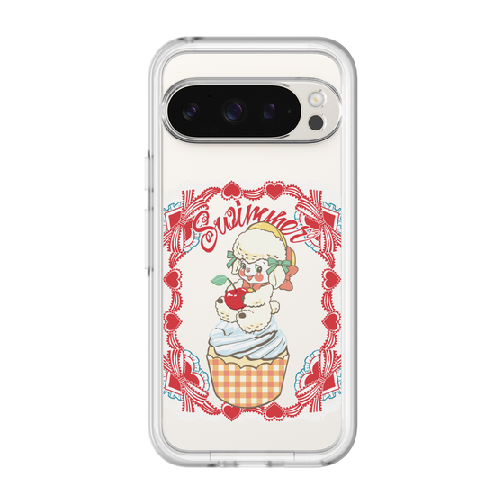 スリムプロテクションプレミアムケース［ SWIMMER - カップケーキ - ラッフィー ］