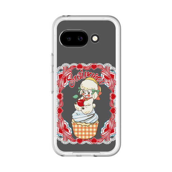 スリムプロテクションプレミアムケース［ SWIMMER - カップケーキ - ラッフィー ］