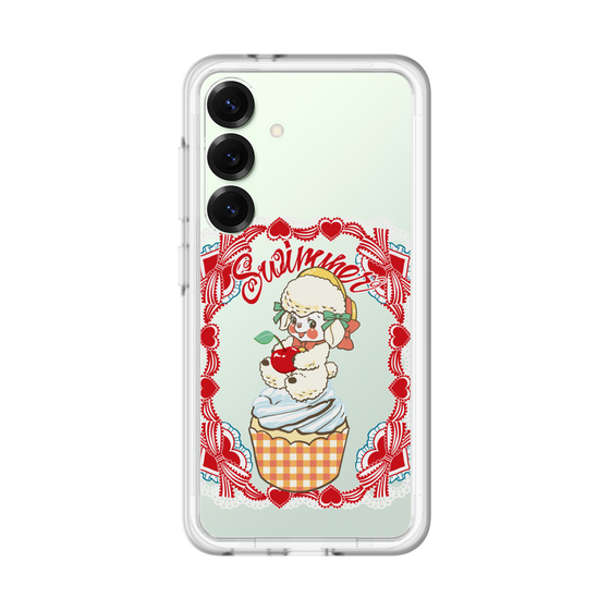 スリムプロテクションプレミアムケース［ SWIMMER - カップケーキ - ラッフィー ］