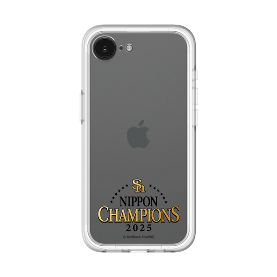 スリムプロテクションプレミアムケース［ 福岡ソフトバンクホークス - NIPPON CHAMPIONS 2025 ロゴ - クリア ］