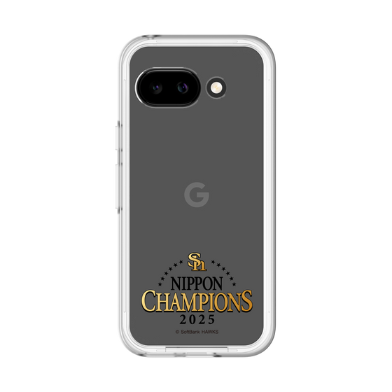スリムプロテクションプレミアムケース［ 福岡ソフトバンクホークス - NIPPON CHAMPIONS 2025 ロゴ - クリア ］