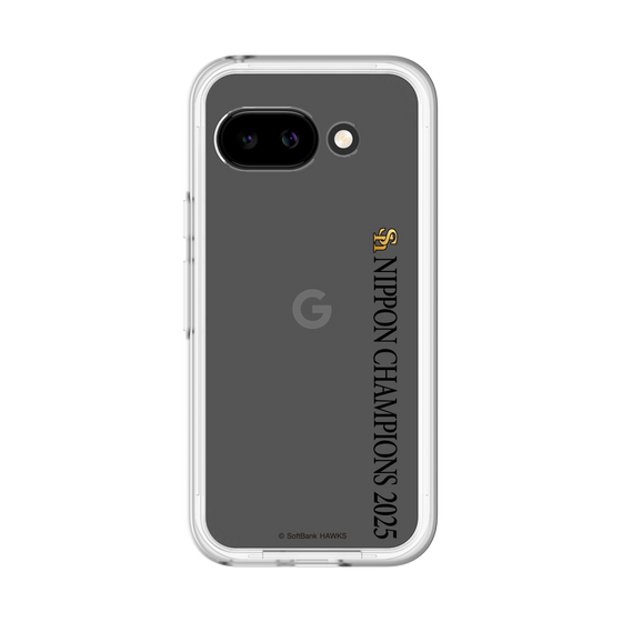 スリムプロテクションプレミアムケース［ 福岡ソフトバンクホークス - NIPPON CHAMPIONS 2025 ロゴ - 縦ロゴ ］