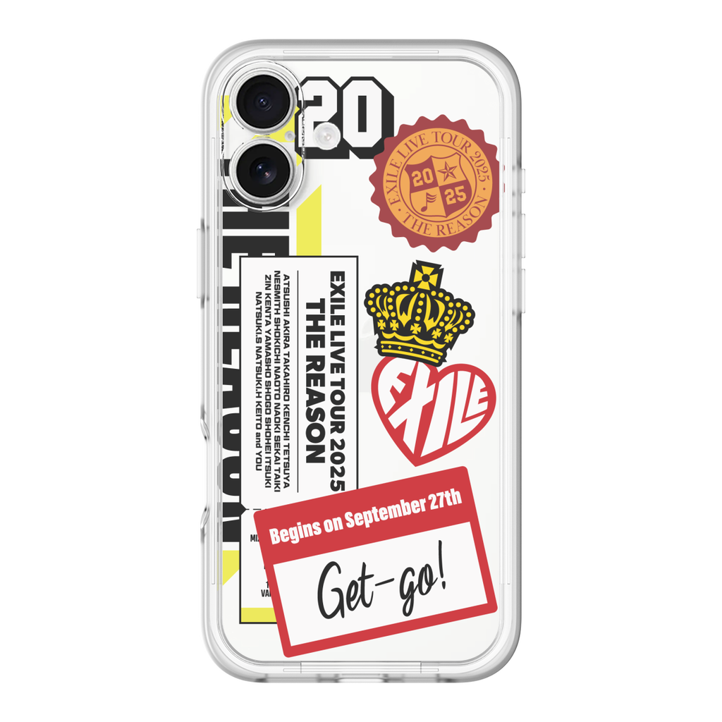 スリムプロテクションプレミアムケース for Apple iPhone 16 Plus［ EXILE LIVE TOUR 2025 