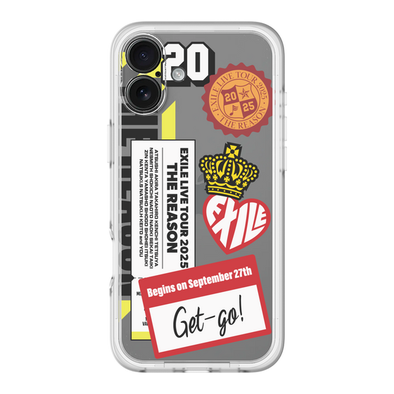 スリムプロテクションプレミアムケース［ EXILE LIVE TOUR 2025 "THE REASON" - ステッカー ］