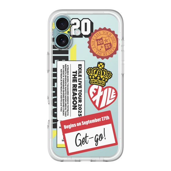 スリムプロテクションプレミアムケース［ EXILE LIVE TOUR 2025 "THE REASON" - ステッカー ］